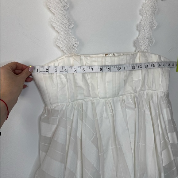 Acler Babydoll Top – Size 10, White - Picture 11 of 16